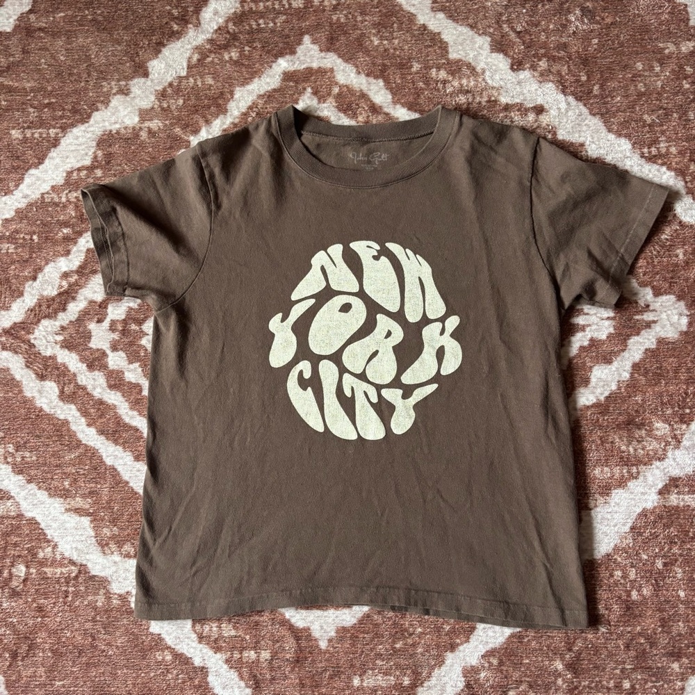 Brandy Melville NYC baby tee